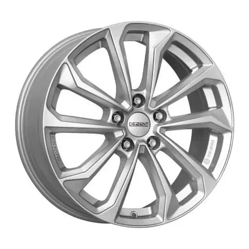Jantă aliaj DEZENT KS Silver 7.5J × R18, 5x114.3, ET50