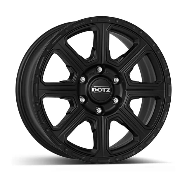 Jantă aliaj DOTZ 4x4 Kalahari Black 7J × R16, 6x139.7, ET24