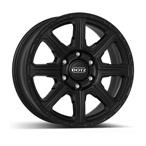 Jantă aliaj DOTZ 4x4 Kalahari Black 8J × R18, 5x120, ET42