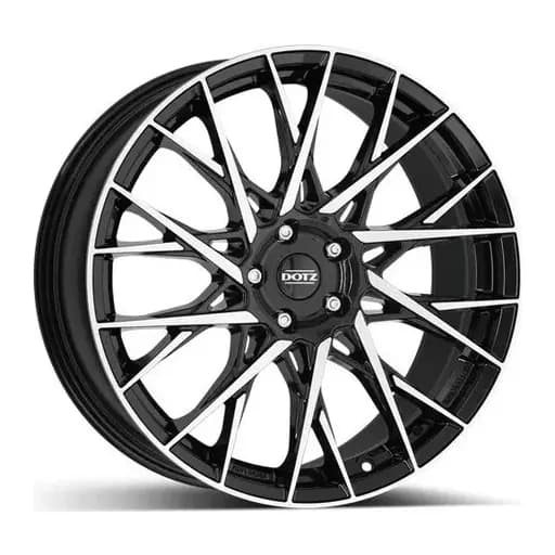 Jantă aliaj DOTZ Fuji Dark 7.5J × R18, 5x112, ET46