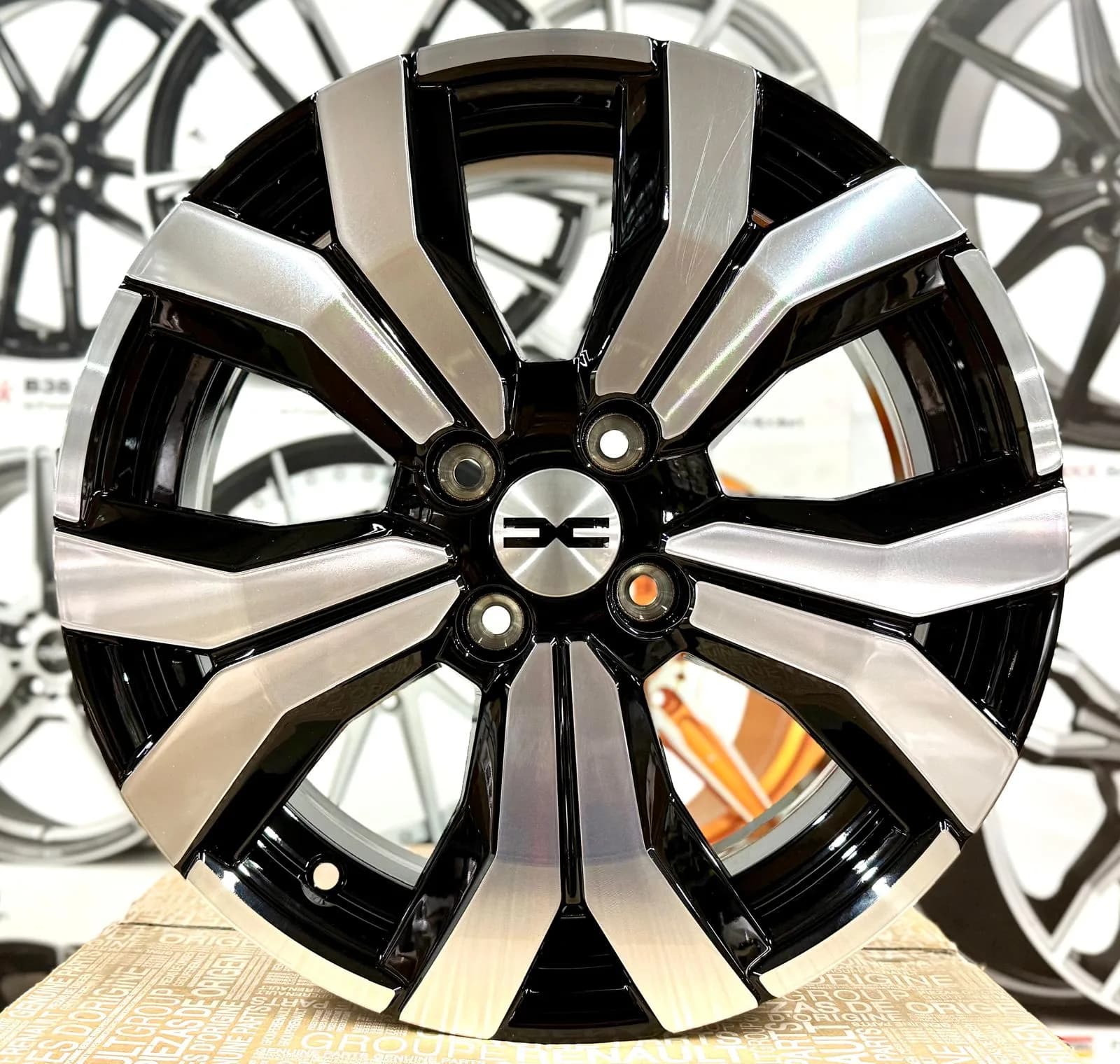 Jante aliaj Dacia Logan, Dacia Stepway, Dacia Jogger, originale, 16"