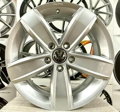 Jante aliaj originale Volkswagen 17", Passat, Golf 6,7,8, eGolf, Sharan, Tiguan, T-roc, Arteon