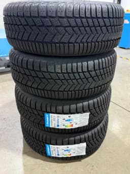 Set complet de iarnă 16" pentru Dacia Logan III, 4 jante oțel structurale + 4 anvelope iarnă Sunny Nw211 195 55 r16 87H