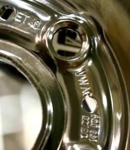 Jantă oțel Volkswagen originala 16", Passat – toate modelele, Golf 6,7,8, E Golf, Jetta, T Roc, Touran