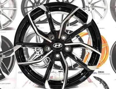 Jante aliaj Hyundai i40, ix35, Ioniq Hybrid, Kona, Kona Hybrid, Tucson new, Santa Fe, noi, 18"