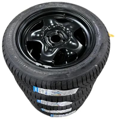 Set complet de iarnă 16" pentru Dacia Logan III, 4 jante oțel structurale + 4 anvelope iarnă Sunny Nw211 195 55 r16 87H