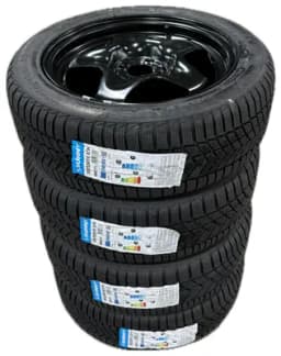 Set complet de iarnă 16" pentru Dacia Logan III, 4 jante oțel structurale + 4 anvelope iarnă Sunny Nw211 195 55 r16 87H