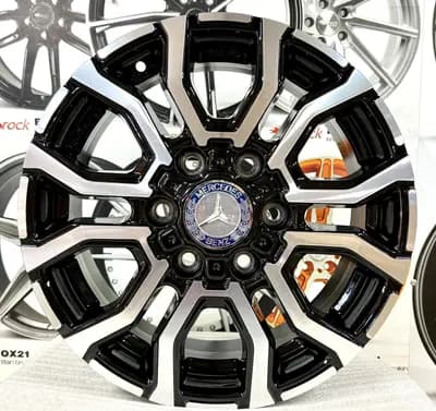 Jante aliaj Mercedes Sprinter,16", bicolore, speciale de greutate
