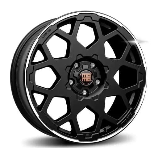 Jantă aliaj MOMO HEAVY DUTY MATT BLACK POLISHED 8.5J × R20, 5x114.3, ET45