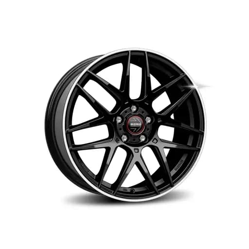 MOMO Competizione Glossy Black Polished