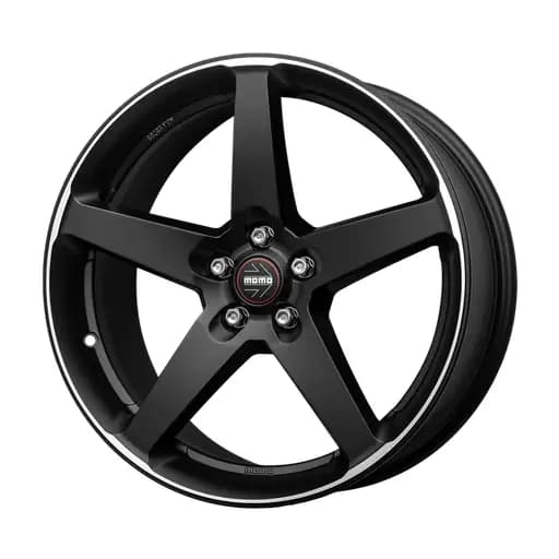 MOMO Five Matt Black Polished