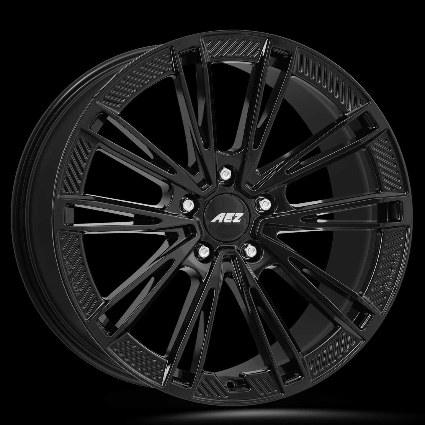 Jantă aliaj AEZ Alaska Black 9.5J × R21, 5x130, ET60