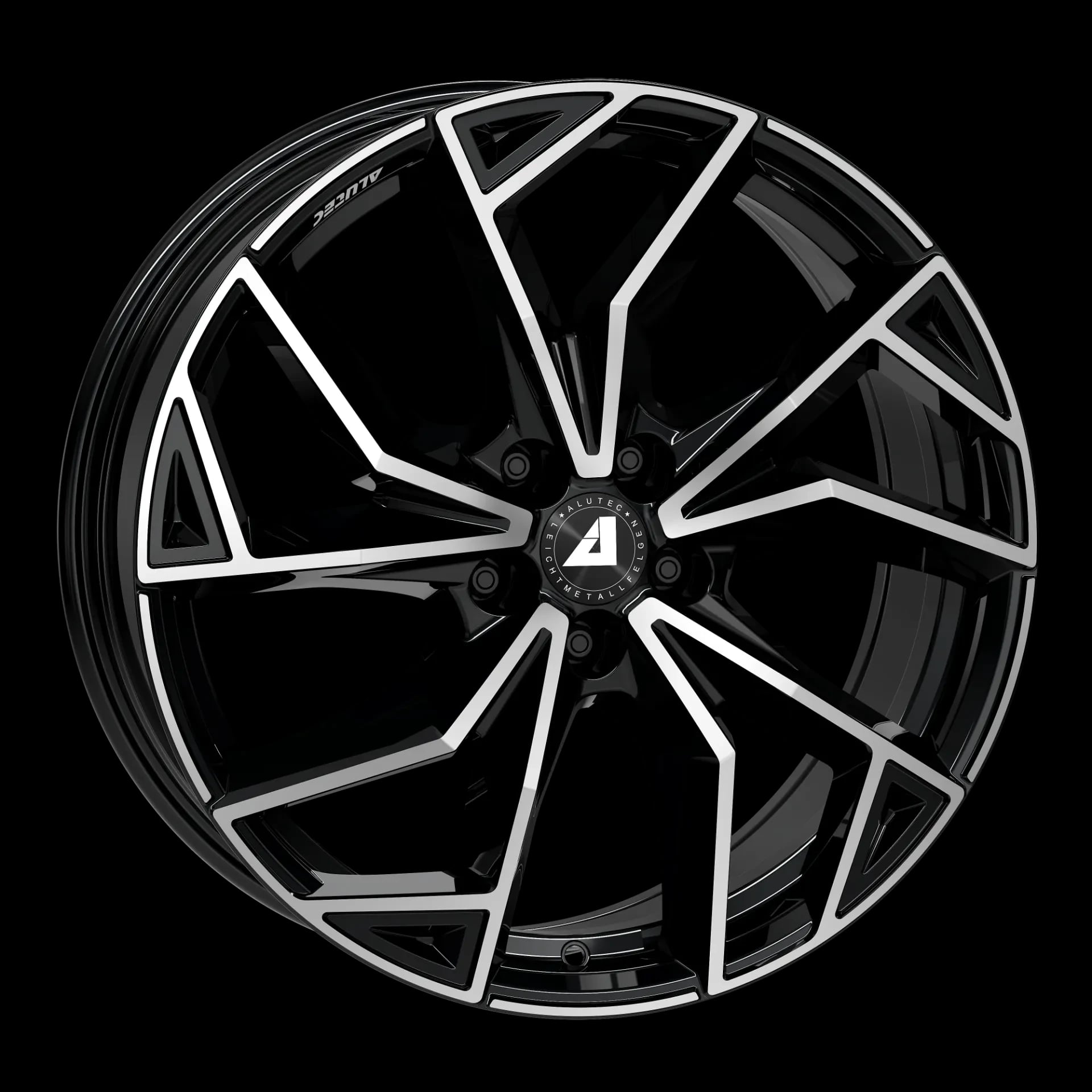 ALUTEC ADX.02 DIAMANT-SCHWARZ-FRONTPOLIERT
