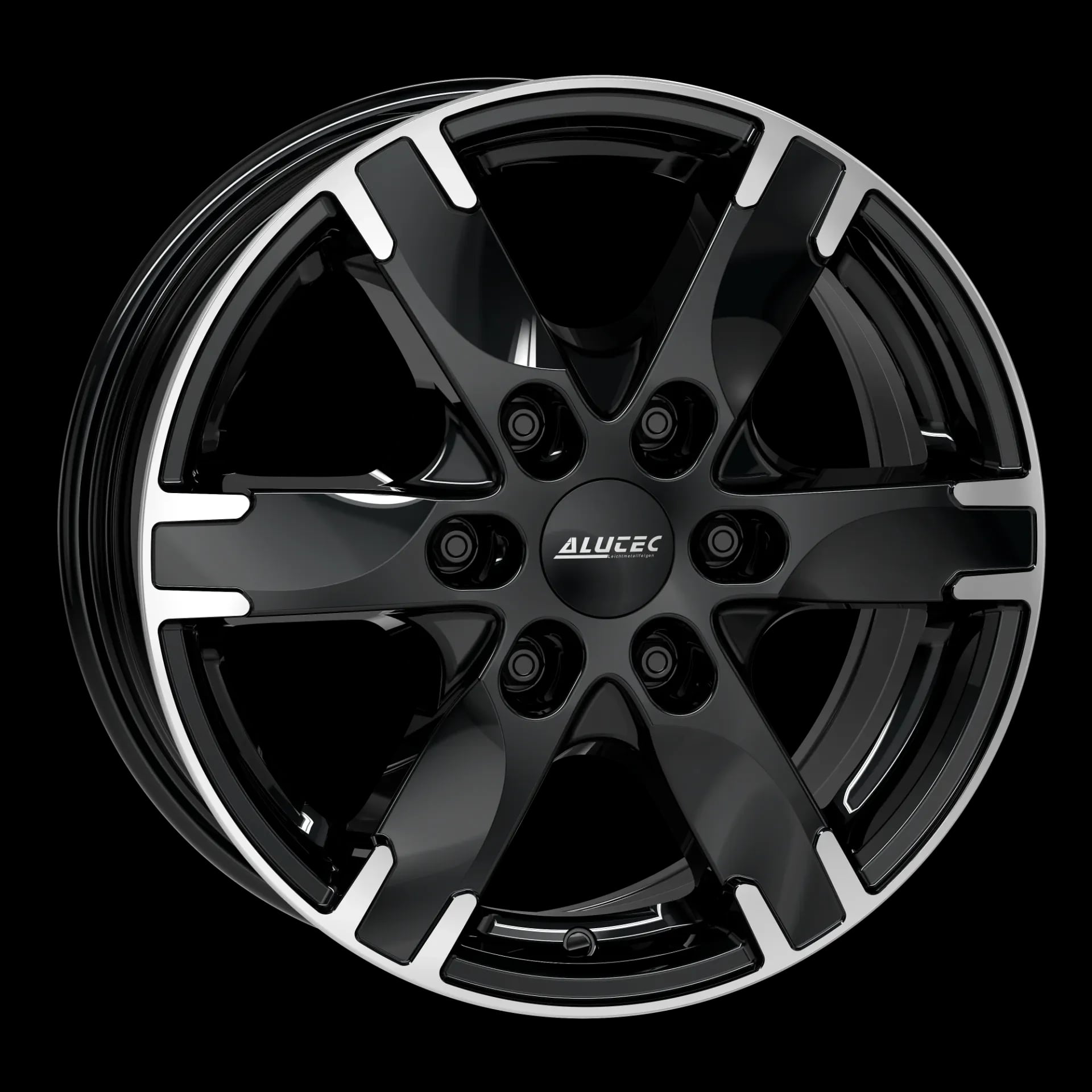 ALUTEC TITAN DIAMANT-SCHWARZ-FRONTPOLIERT