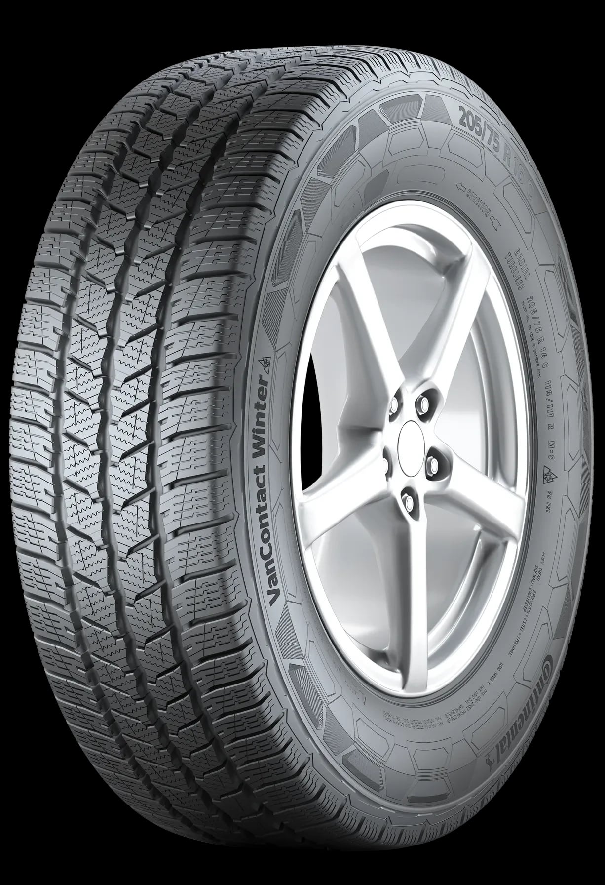 205/70 R17C CONTINENTAL VanContact Winter 115/113R  (C,B,73)