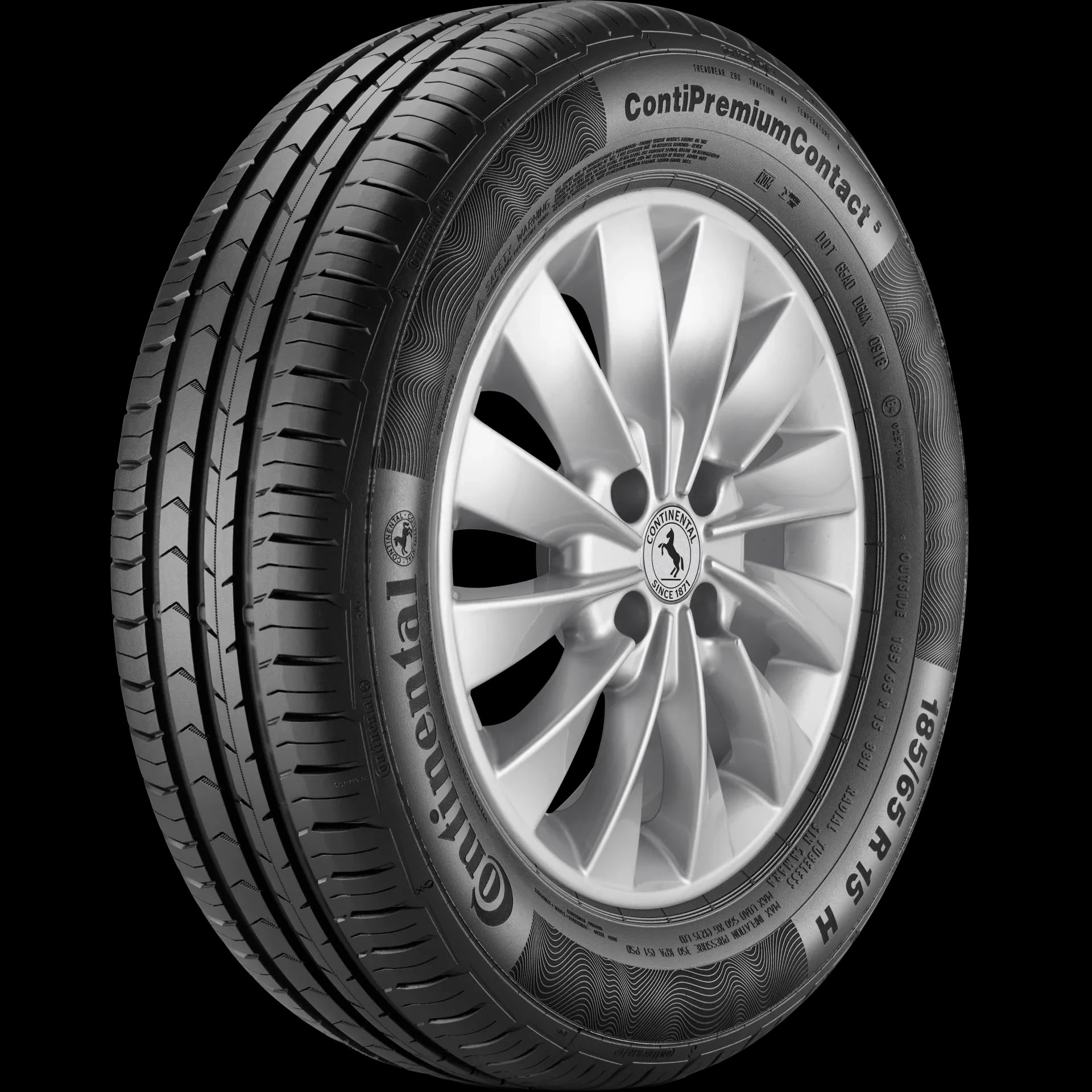 215/55 R17 CONTINENTAL ContiPremiumContact 5 94V  (C,A,71)