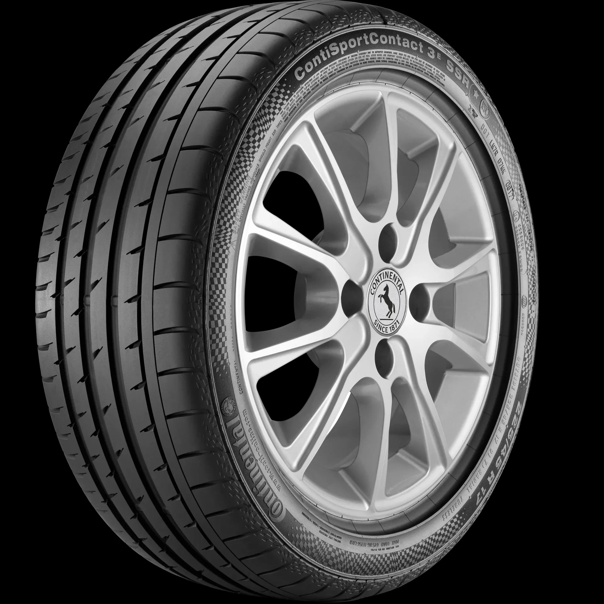 285/35 R18 CONTINENTAL ContiSportContact 3 101Y  (D,B,75)