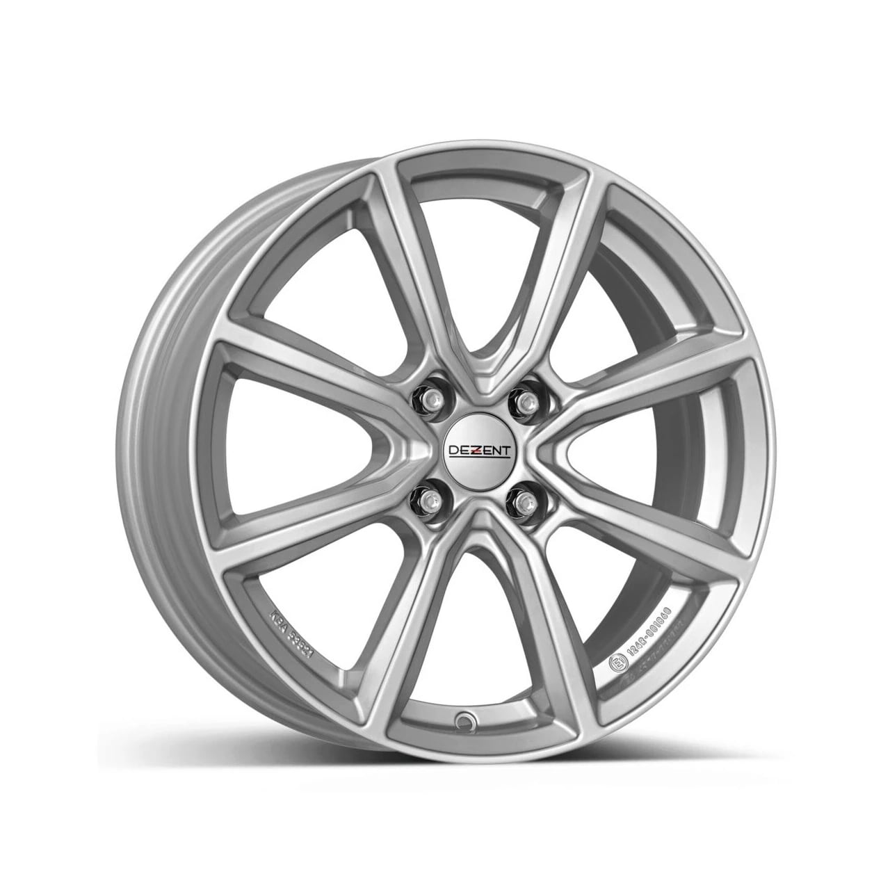 DEZENT TN silver 7.00x18 4/108/27/65,1