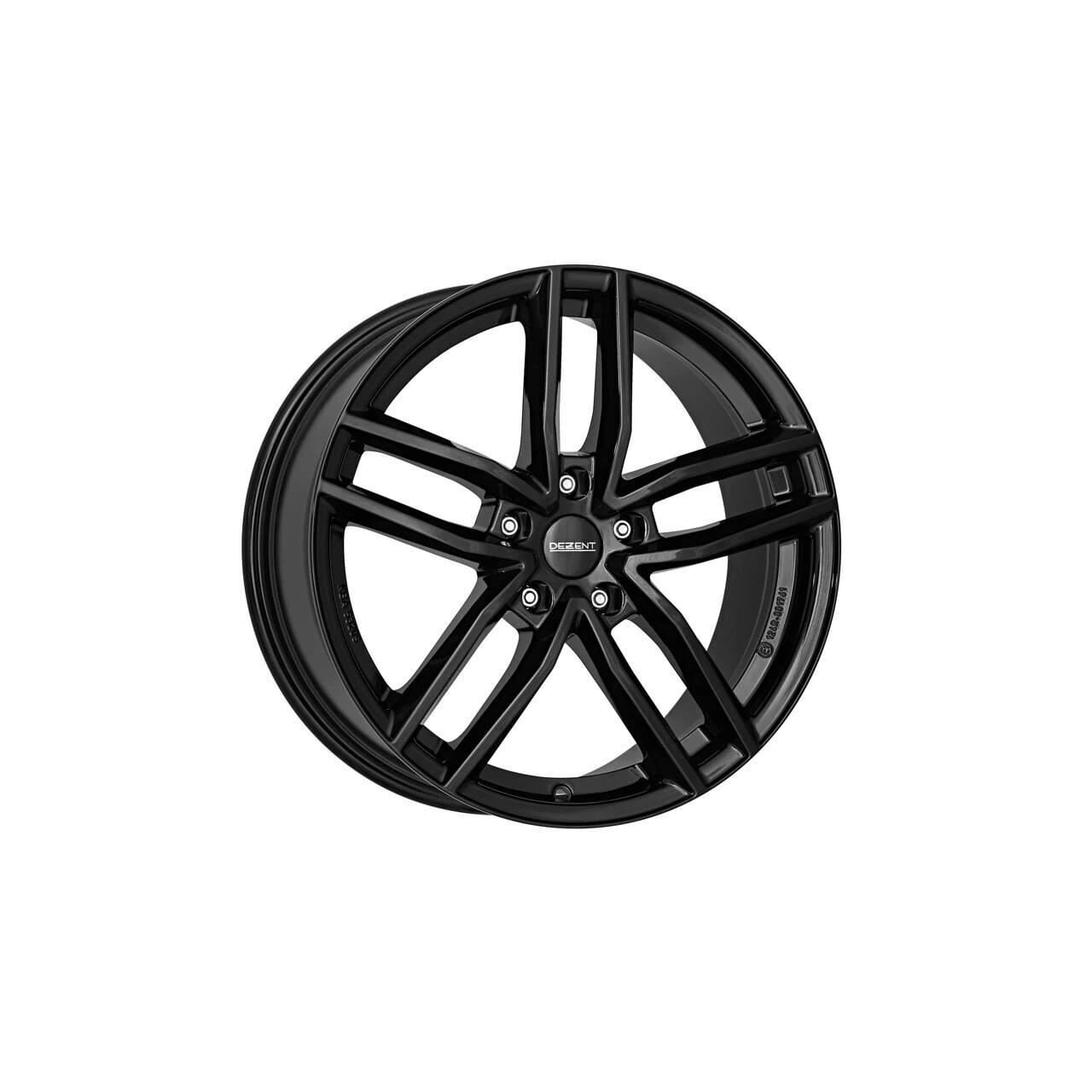 Jantă aliaj DEZENT TR Black 7.5J × R18, 5x112, ET53