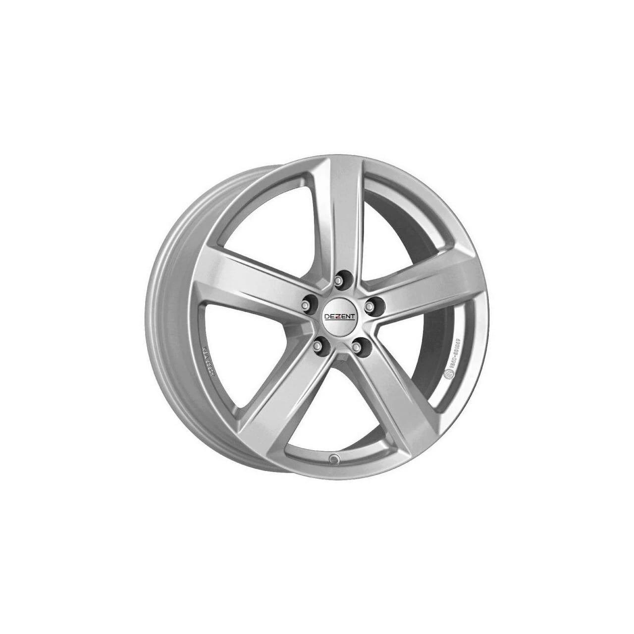Jantă aliaj DEZENT TU Silver 8.5J × R18, 5x114.3, ET40
