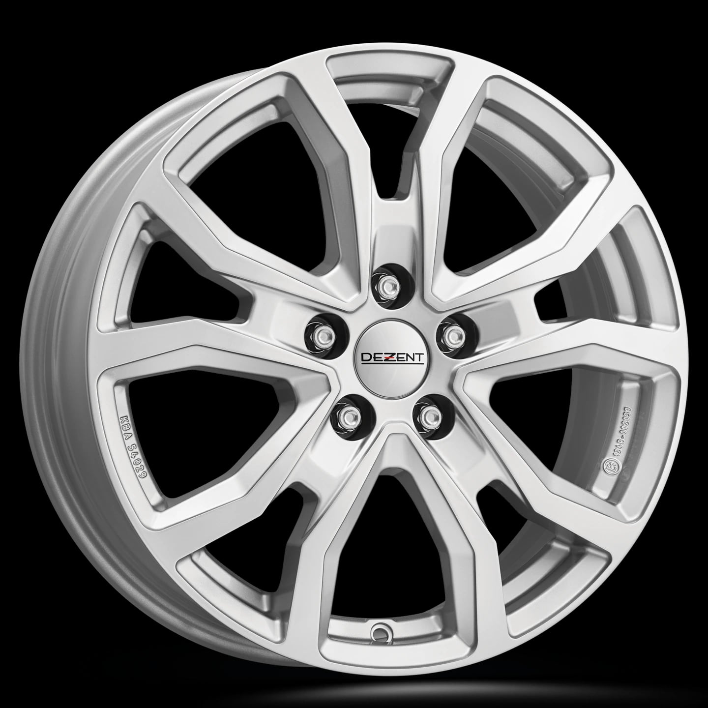 Jantă aliaj DEZENT TV Silver 7J × R17, 5x108, ET46