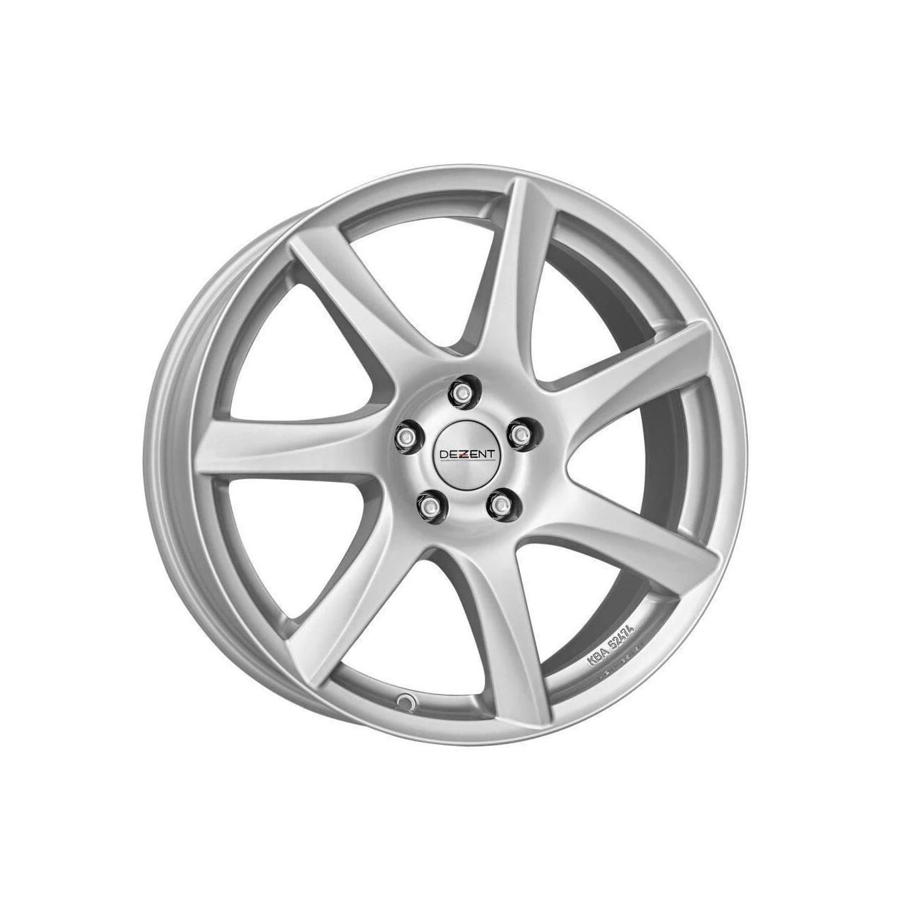 TTWZ6SA38 Janta Aliaj DEZENT TW_silver 6.5x16 5x100/38/60.1