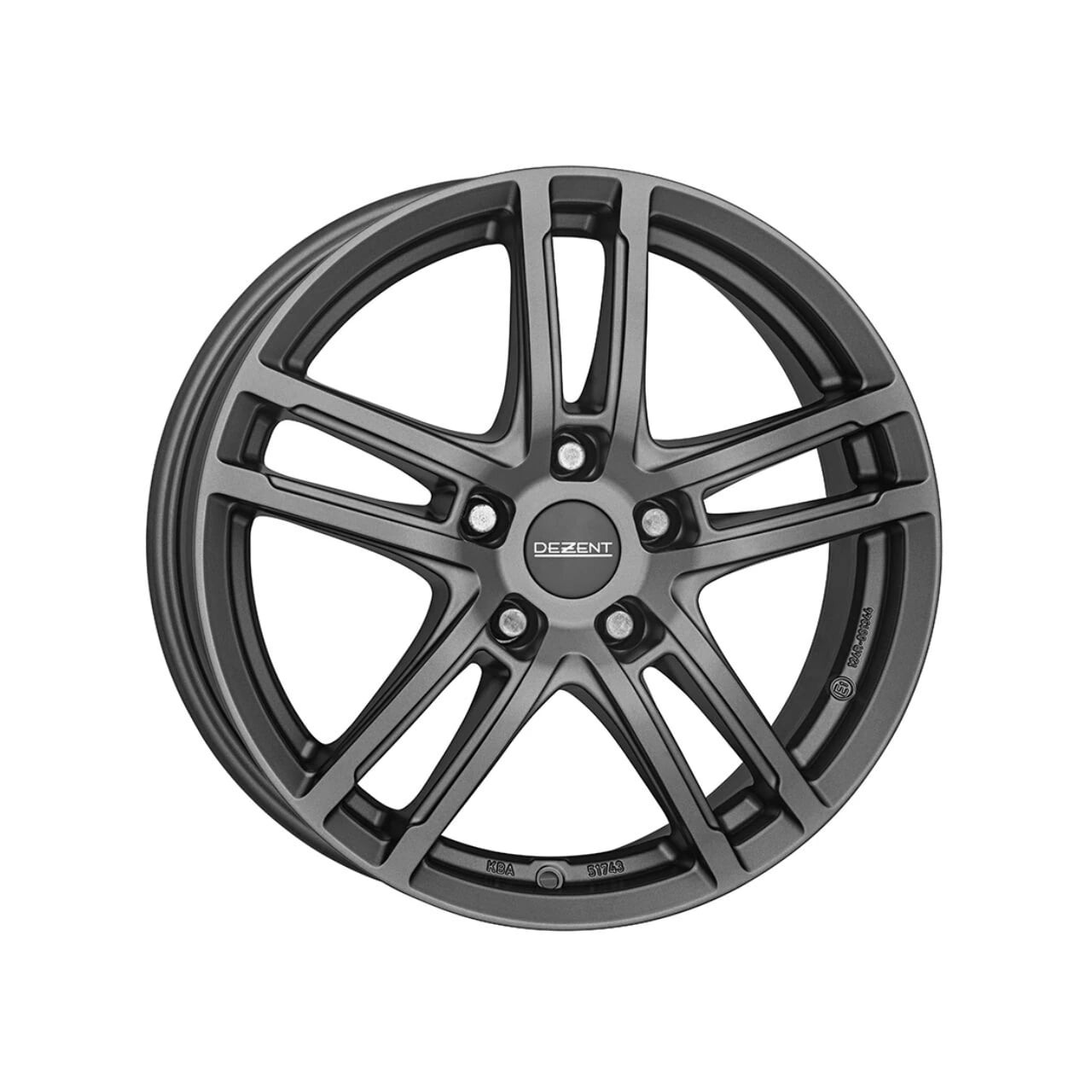 TTZ98GA39E Janta Aliaj DEZENT TZ_graphite 6.5x17 5x112/39/66.6