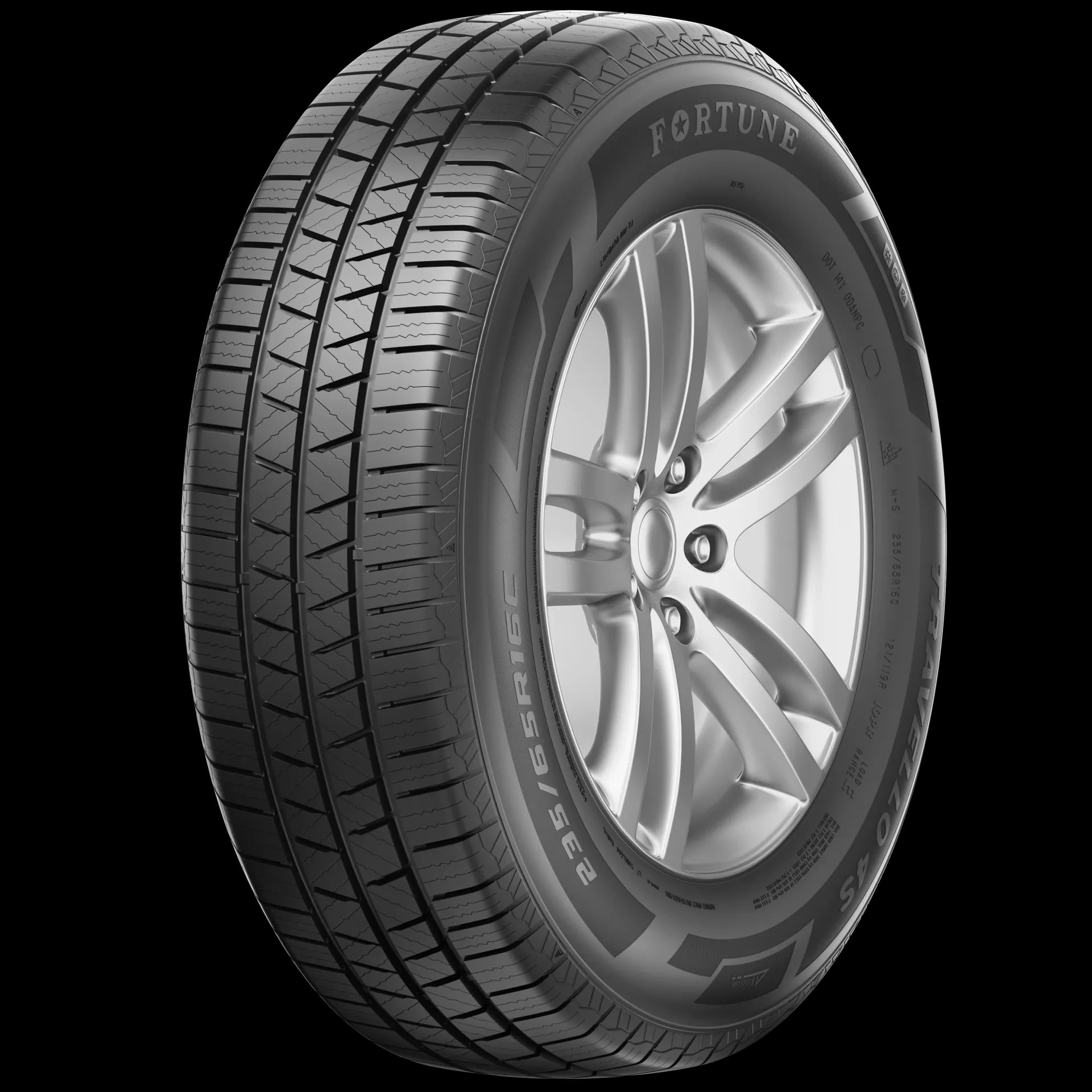 215/60 R16C FORTUNE TRAVELLO 4S 103/101T  (C,A,72)
