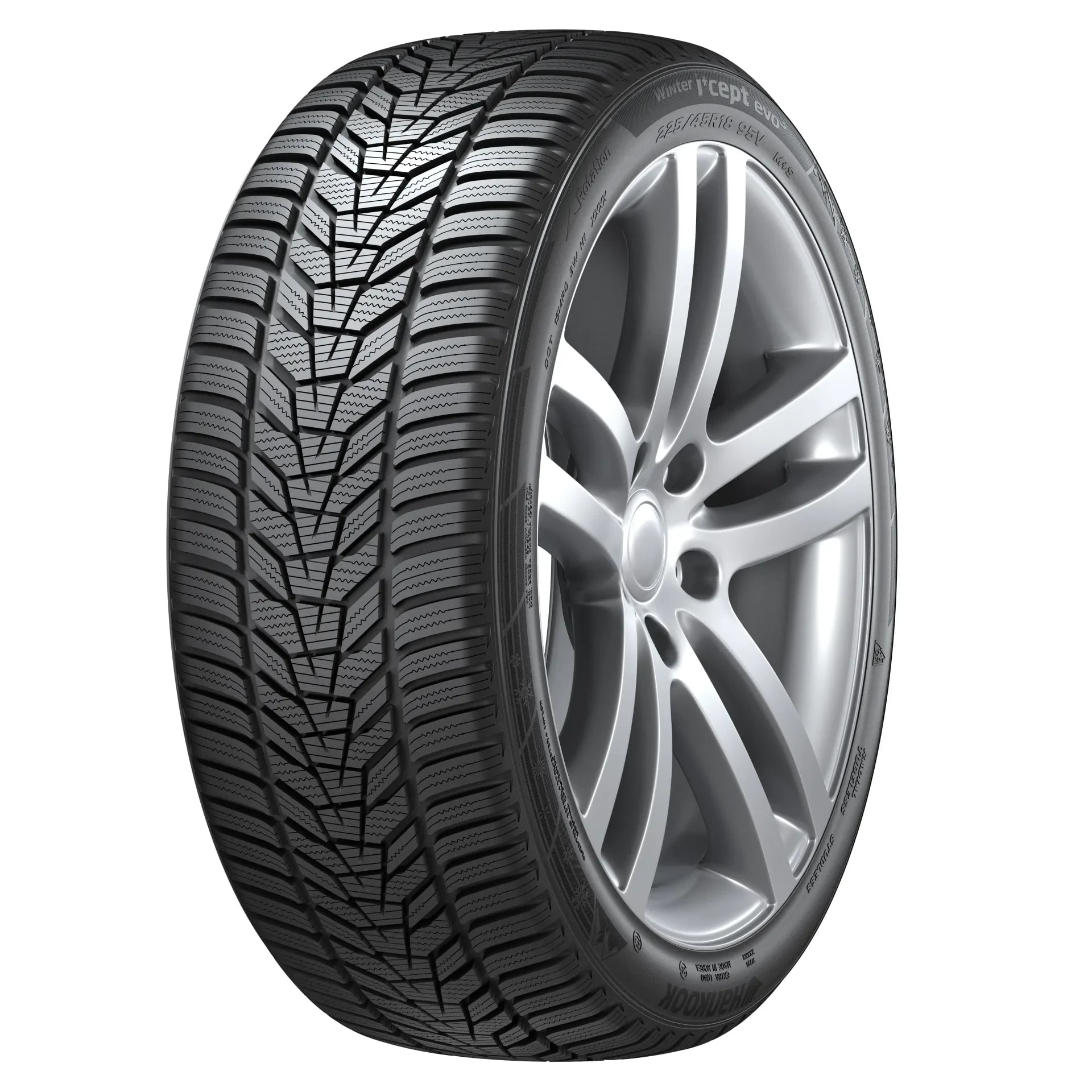 265/45 R18 HANKOOK W330 WiNter i*cept evo3 101V  (E,B,73)