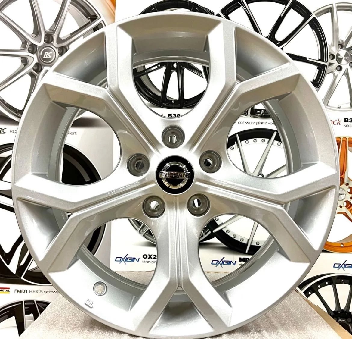 Jante aliaj Nissan Juke, Qashqai, Leaf, Murano, X-trail, originale, 17"