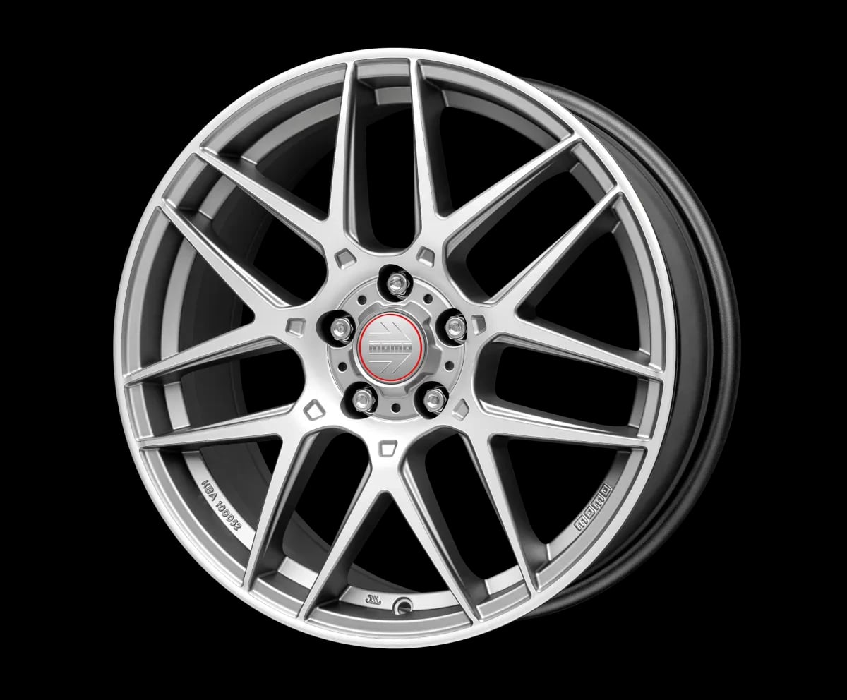 MOMO COMPETIZIONE Titan-Silver Polished