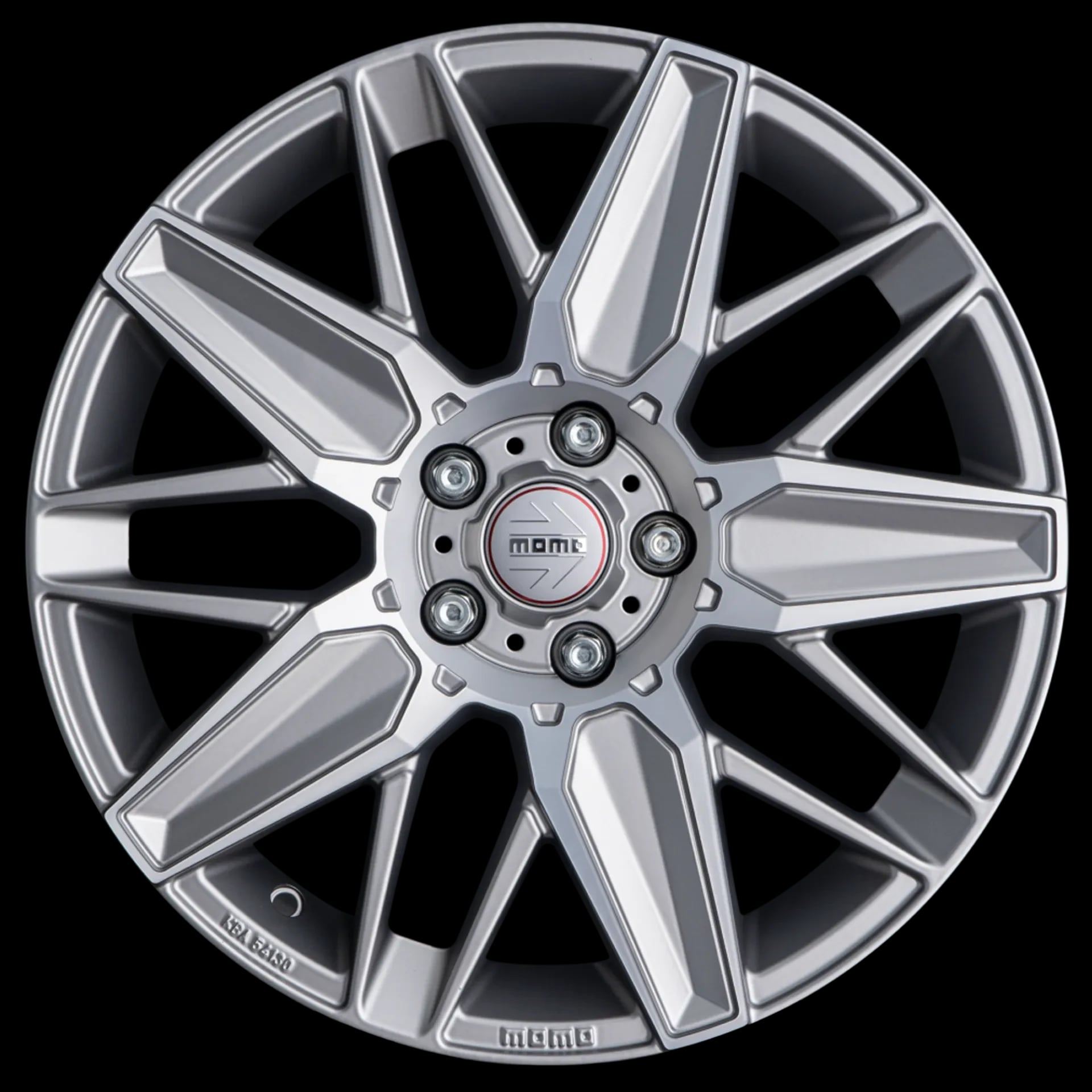 MOMO Evoluzione Matt Titan Silver Polished