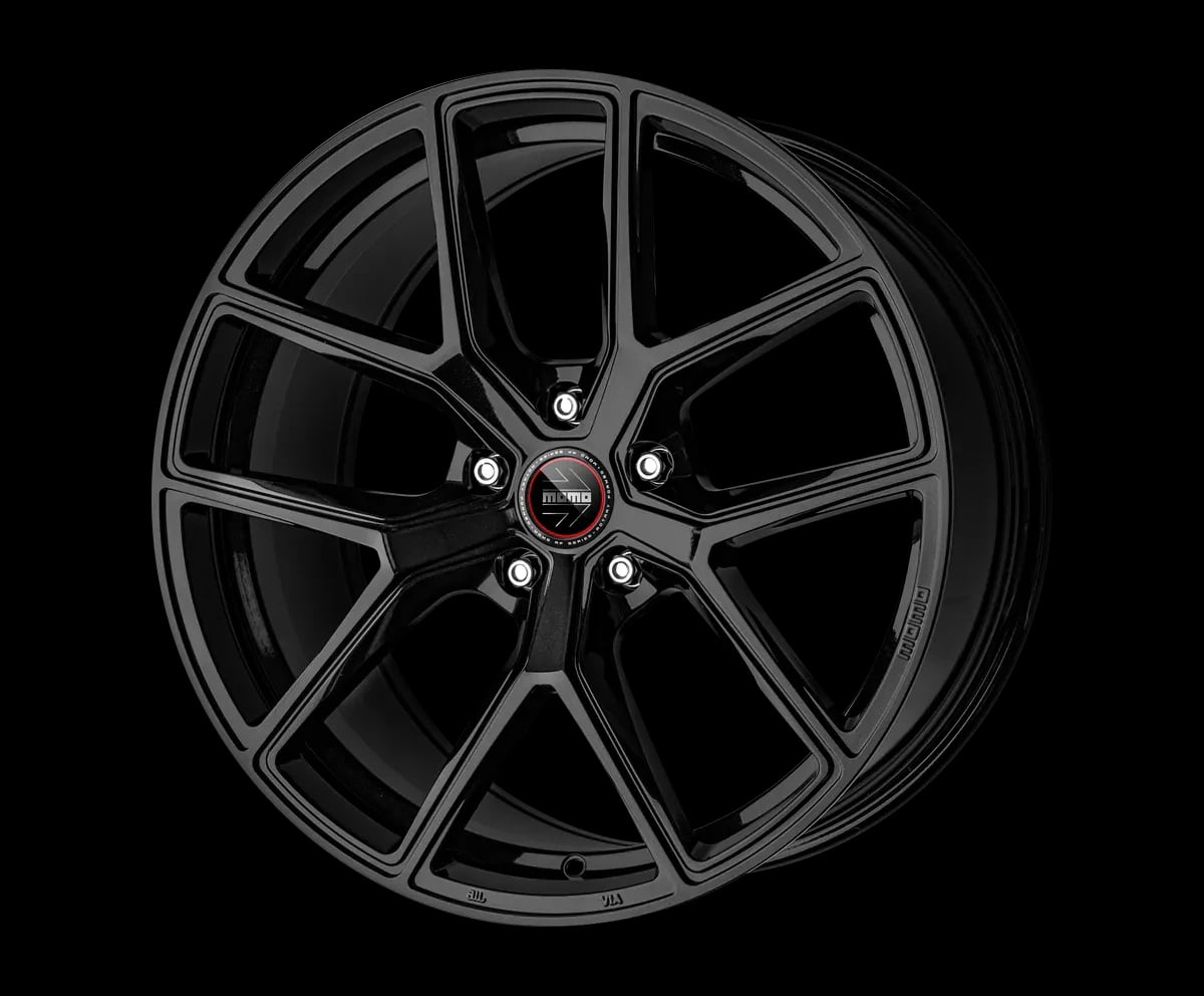 MOMO RF-01 Stardust Glossy Black