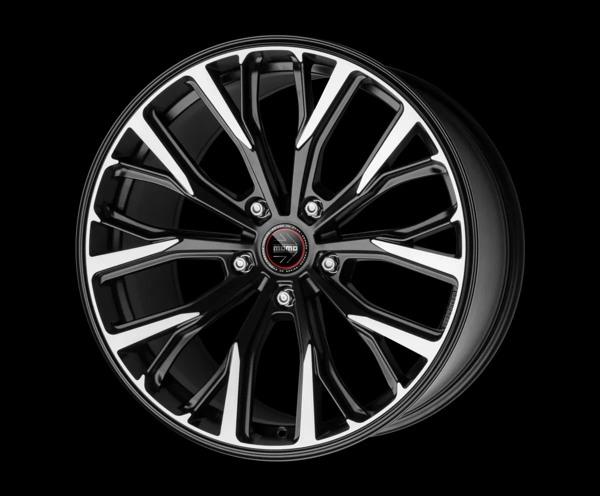 MOMO RF-02 MATT BLACK POLISHED