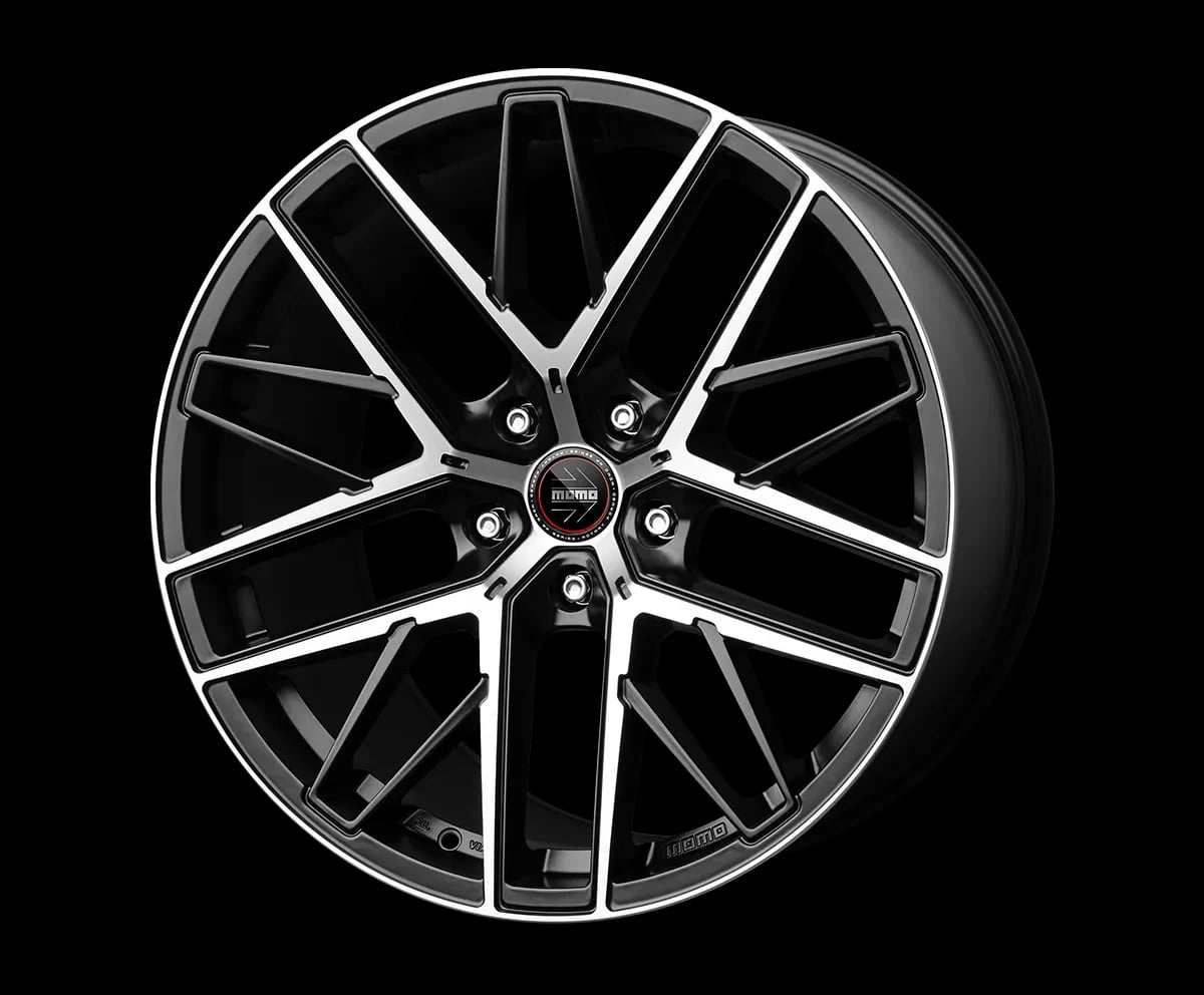 MOMO RFX-01 Matt Black Polished