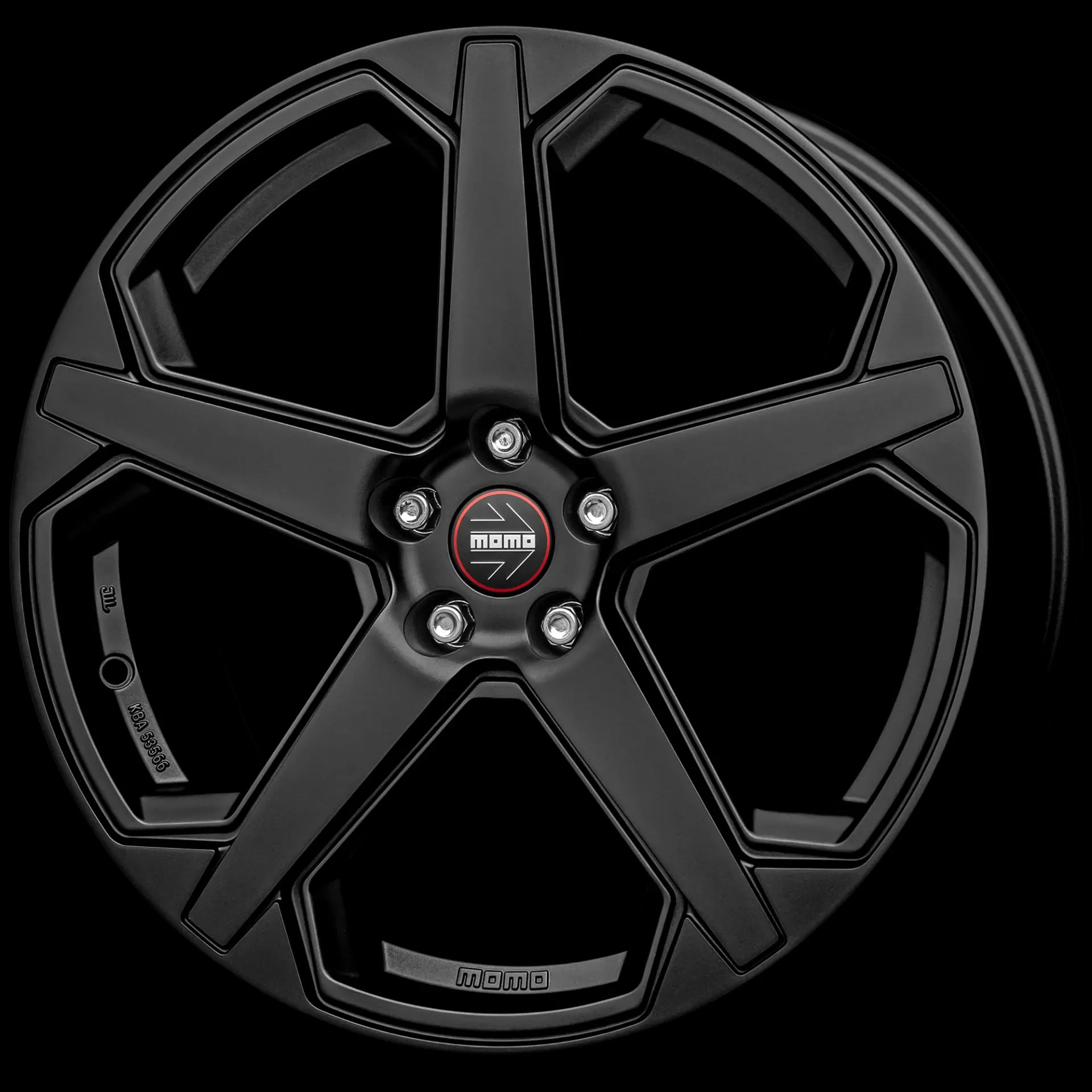MOMO Star EVO Matt Black