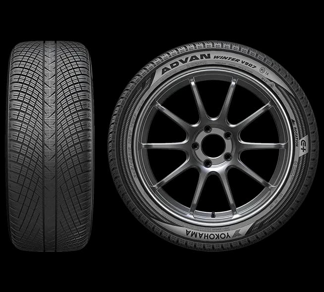 255/40 R20 YOKOHAMA ADVAN WINTER V907 101W  (D,B,71)