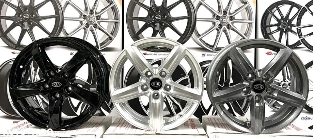 Jante aliaj Kia C'EED, PRO C'EED, Niro, Optima, Optima Hybrid, Sorento ll, Soul, Venga, 16"