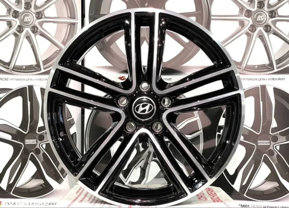 Jante Hyundai i30, i40, Elantra, Ioniq Hybrid, Tucson, Kona, 16"