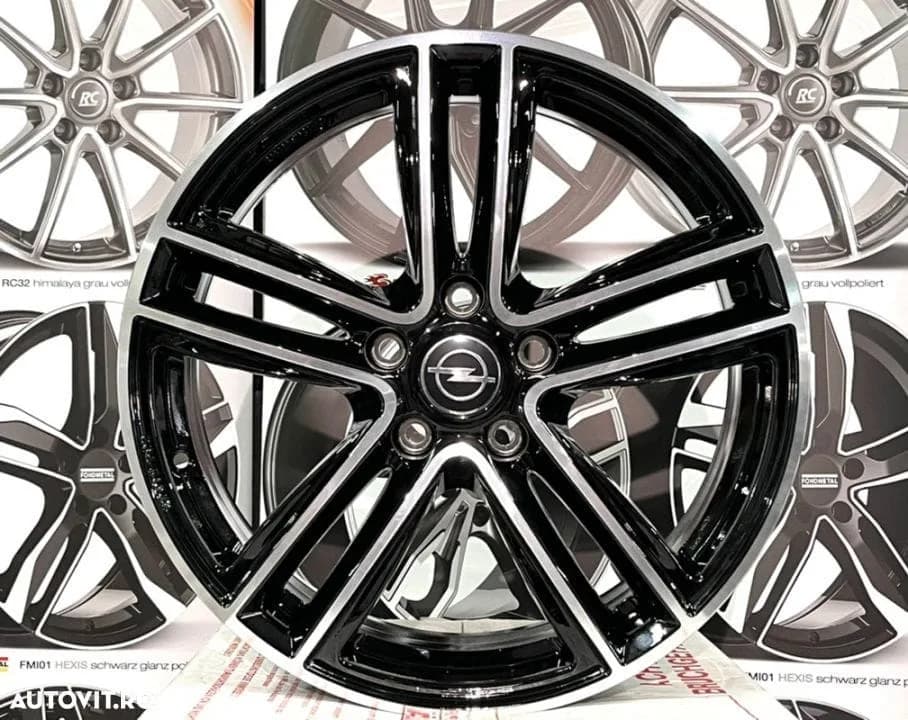 Jante aliaj Opel Astra J, Astra K, Mokka, 16", Bicolore