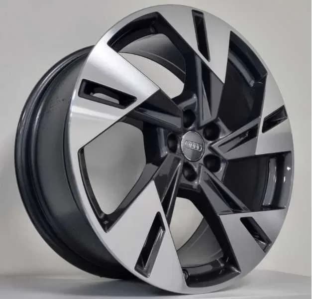 Set patru jante aliaj Audi originale, Q7 new, Q8, Q5 e-tron, Q5, 9jx20 5×112 Et 38