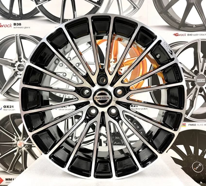 Jante aliaj Nissan Qashqai, X-Trail, Juke, Murano, Pulsar, Leaf, Primera, 18"