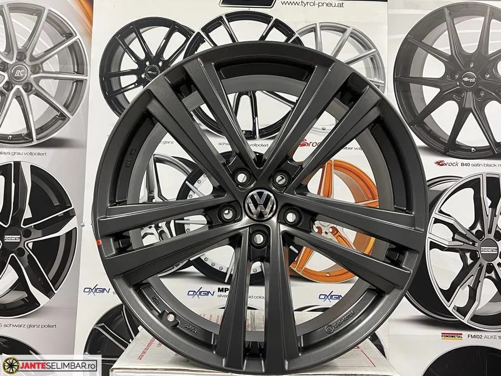 Jante aliaj Volkswagen Passat new, Golf 6 și 7, T-Roc new, Jetta new, 19"