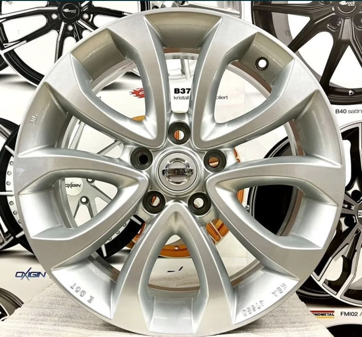 Jante aliaj Nissan Juke, Qashqai, Leaf, Murano, X-trail, noi, originale, 17"