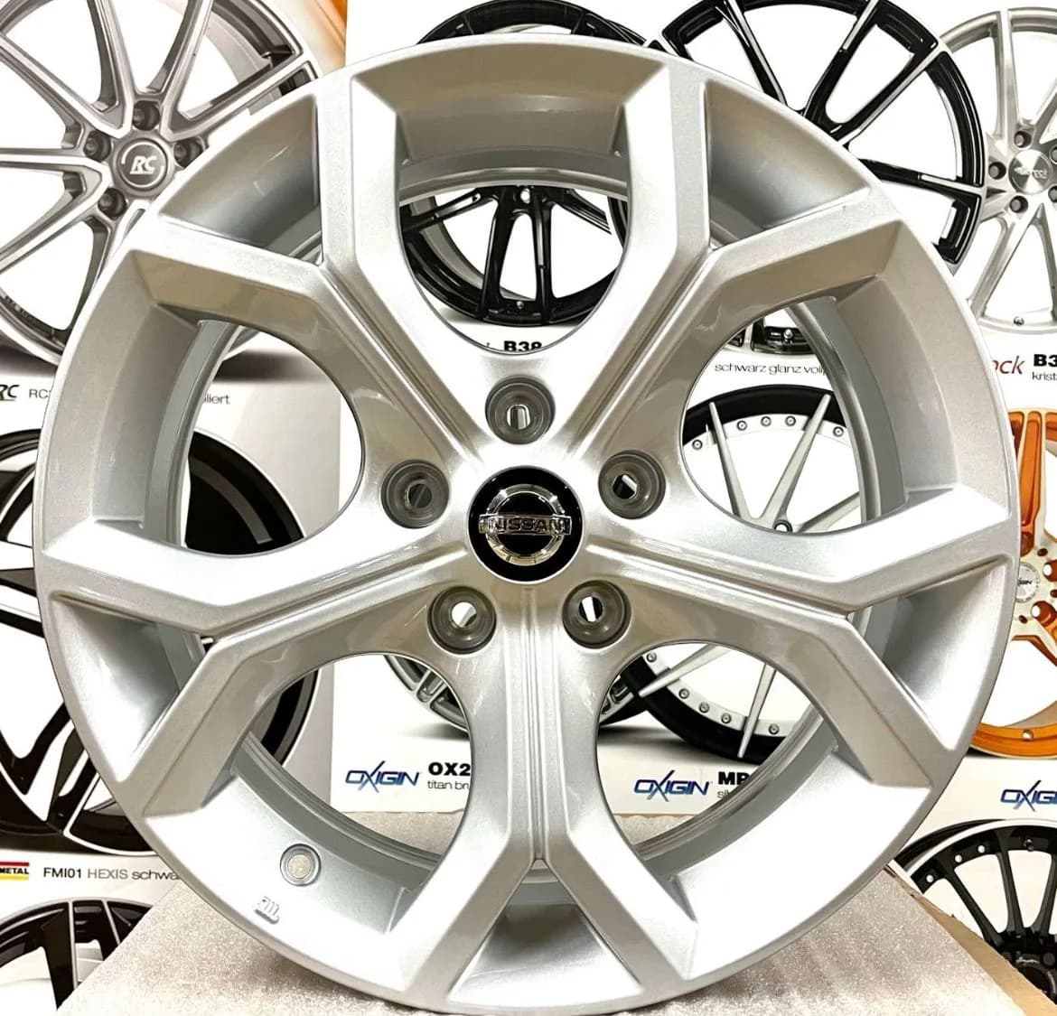 Jante aliaj Nissan Juke, Qashqai, Leaf, Murano, X-trail, originale, 17"