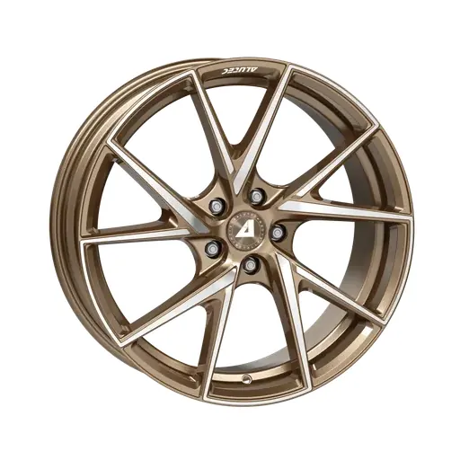 ALUTEC ADX.01 metallic-bronze frontpolished