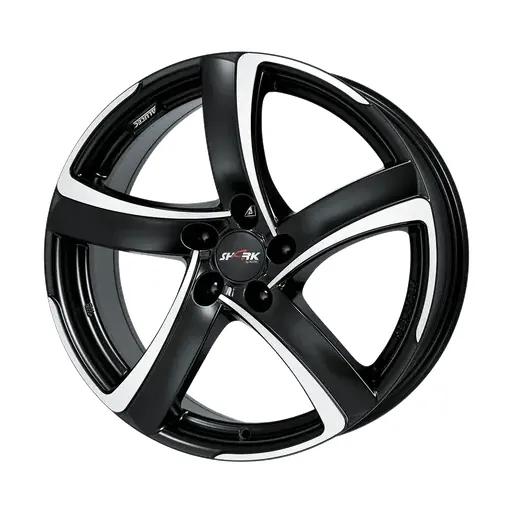 ALUTEC SHARK RACING SCHWARZ FRONTPOLIERT