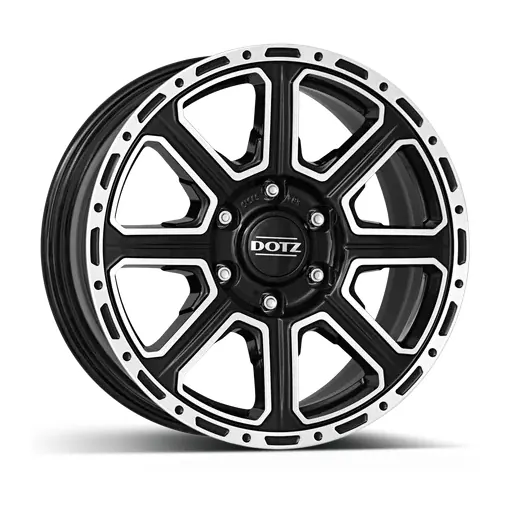 Jantă aliaj DOTZ 4x4 Kalahari Dark 8J × R17, 6x139.7, ET35