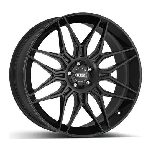 OLO1RLBA48 Janta Aliaj DOTZ LongBeach_black 10.5x21 5x130/48/71.6