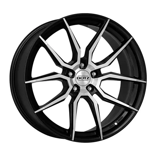 OMI0N8FP28 Janta Aliaj DOTZ Misano_dark 9.5x20 5x112/28/70.1